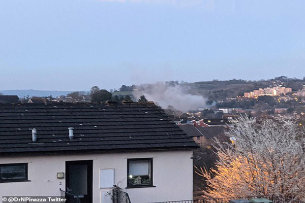 انفجار بمب به جای مانده از جنگ جهانی دوم (عکس) انفجار بمب به جای مانده از جنگ جهانی دوم (عکس)