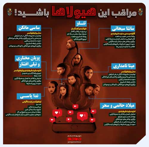 مانکن‌های ابتذال‌علیه فرزندان ایران