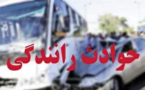 ۳ فوتی و ۶۰ مصدوم در تصادف اتوبان زنجان-قزوین