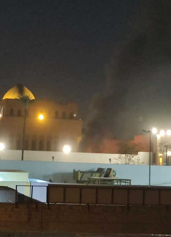 حمله راکتی به سفارت آمریکا در بغداد حمله راکتی به سفارت آمریکا در بغداد