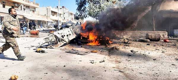 انفجار خودروی بمبگذاری شده در شمال شرق سوریه (+فیلم و عکس) انفجار خودروی بمبگذاری شده در شمال شرق سوریه (+فیلم و عکس)