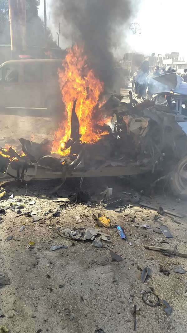 انفجار خودروی بمبگذاری شده در شمال شرق سوریه (+فیلم و عکس) انفجار خودروی بمبگذاری شده در شمال شرق سوریه (+فیلم و عکس)