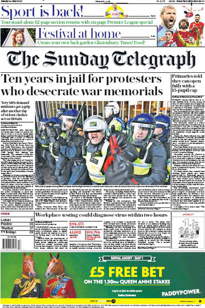 مرور صفحه نخست روزنامه های آمریکا و بریتانیا (گزارش تصویری)