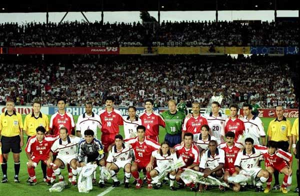 ۲۲ سال از برد تاریخی تیم ملی ایران در سیاسیترین بازی جام جهانی گذشت (+عکس) ۲۲ سال از برد تاریخی تیم ملی ایران در سیاسیترین بازی جام جهانی گذشت (+عکس)