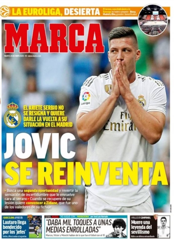 صفحه نخست روزنامه های هوادار بارسلونا و رئال مادرید (تصاویر) صفحه نخست روزنامه های هوادار بارسلونا و رئال مادرید (تصاویر)