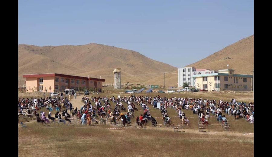 برگزاری آزمون ورود به دانشگاه در افغانستان