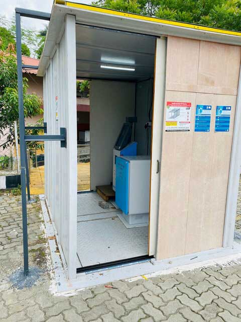 «کیوسک چک خودکار» راهی نوین برای جلوگیری از انتشار کرونا (+عکس)