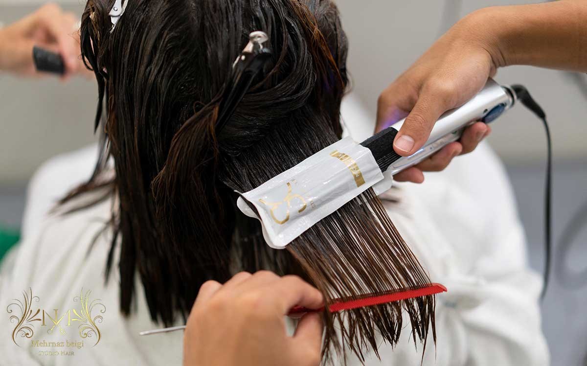 کراتینه کردن مو با مواد طبیعی کراتینه کردن مو با مواد طبیعی