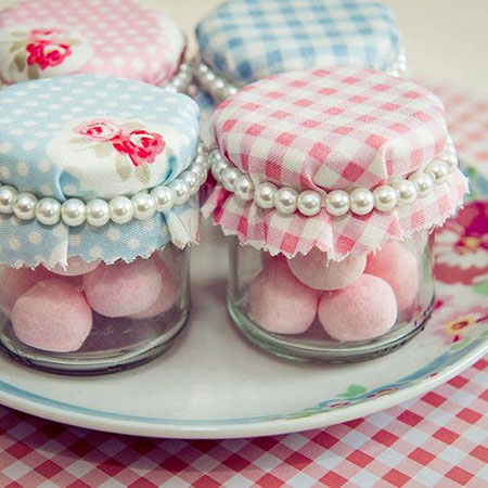 ایده برای تزیین شیشه مربا + تصاویر ایده برای تزیین شیشه مربا + تصاویر