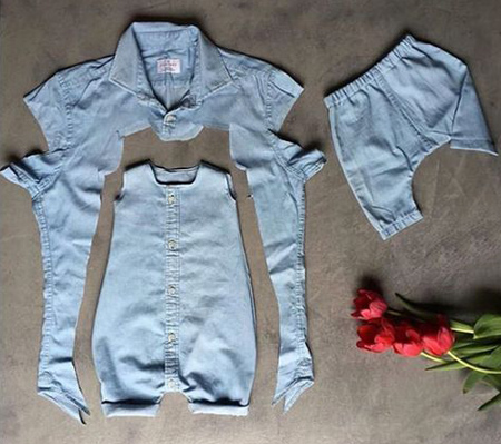 تبدیل لباس های قدیمی به لباس های مدرن + تصاویر تبدیل لباس های قدیمی به لباس های مدرن + تصاویر