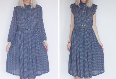 تبدیل لباس های قدیمی به لباس های مدرن + تصاویر تبدیل لباس های قدیمی به لباس های مدرن + تصاویر