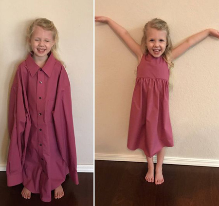 تبدیل لباس های قدیمی به لباس های مدرن + تصاویر تبدیل لباس های قدیمی به لباس های مدرن + تصاویر