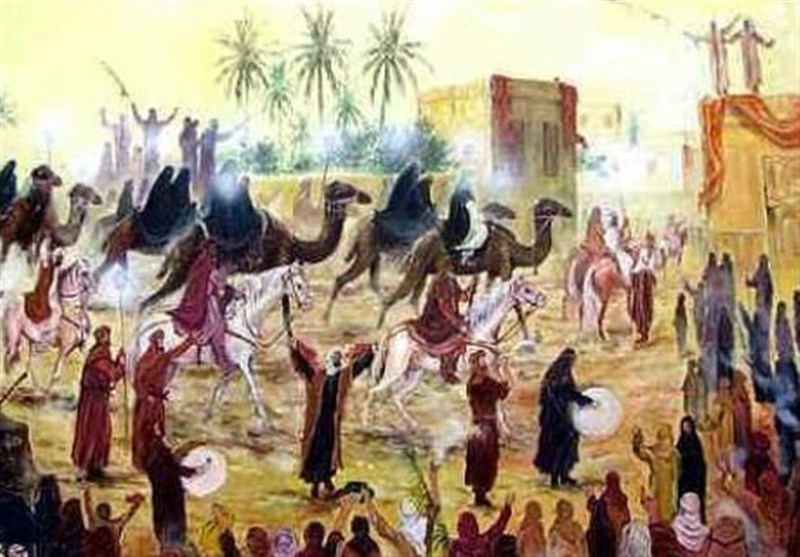 روایتی غم انگیز از ورود اسرای کربلا به شام روایتی غم انگیز از ورود اسرای کربلا به شام