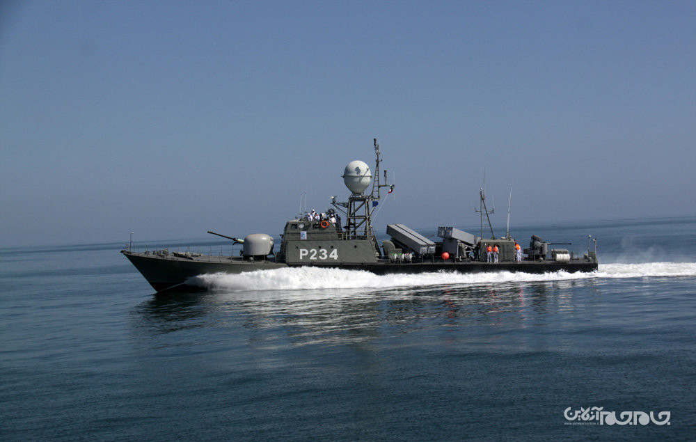 نقش مهم «سپر» در دیوار دفاعی خزر/ اولین ناوچه موشک‌انداز ایرانی با تاج مجهز به ESM +عکس
