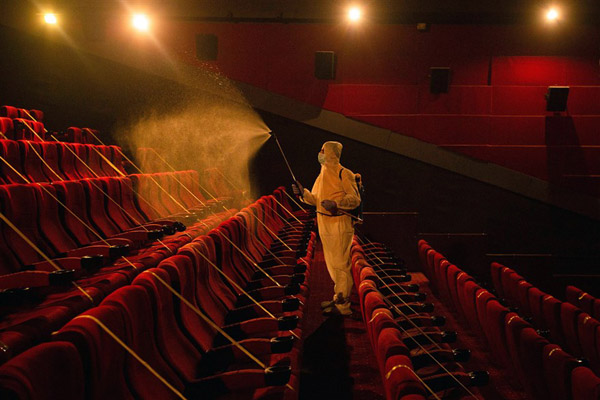 دور دنیا در قاب تصاویر؛ آتش و کرونا