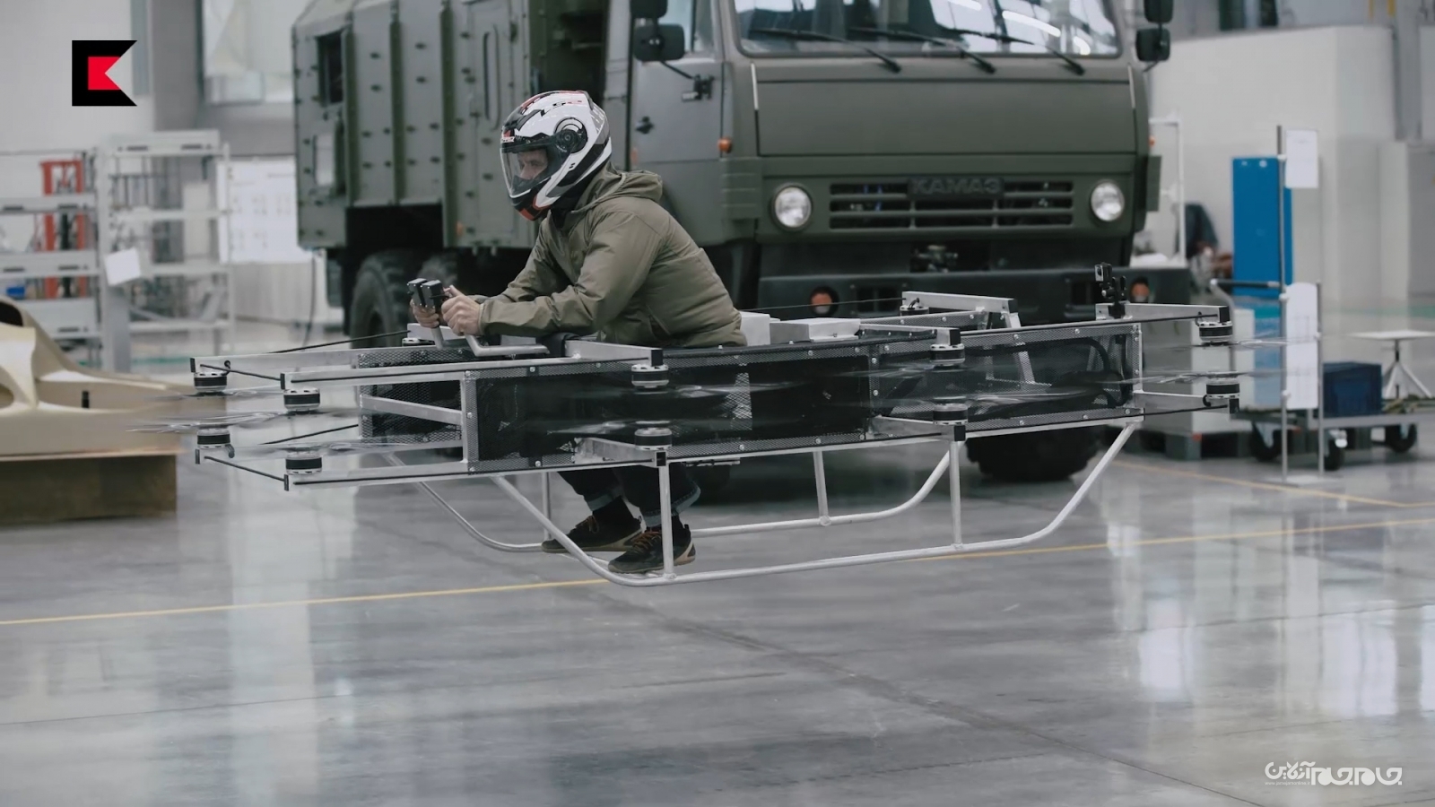 سازنده کلاشنیکف در فکر ساخت پهپاد سرنشین دار است+عکس