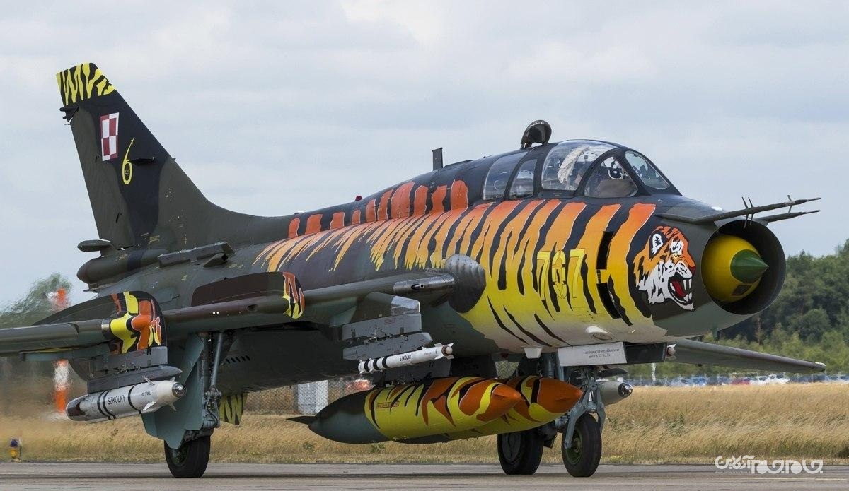 ارتقای جنگنده های لهستانی توسط اسرائیل+عکس