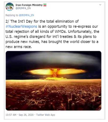 رژیم اسرائیل با دهها کلاهک اتمی همچنان بزرگترین تهدید برای صلح و امنیت است (+عکس) رژیم اسرائیل با دهها کلاهک اتمی همچنان بزرگترین تهدید برای صلح و امنیت است (+عکس)