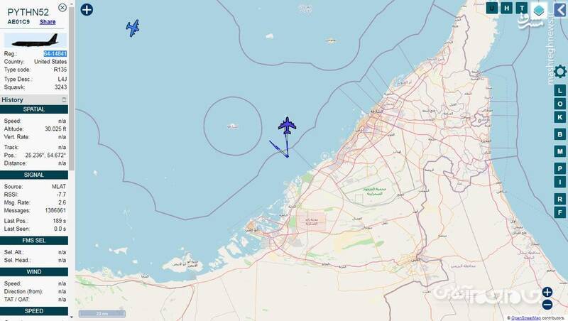جاسوسان پرنده ارتش آمریکا به تماشای آنلاین رزمایش سپاه نشستند/ هواپیمای ویژه ایالات متحده به دنبال جزییات لانچرهای جدید ایران +عکس