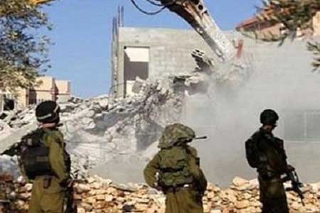 رژیم صهیونیستی در تخریب منازل فلسطینیان رکورد زد