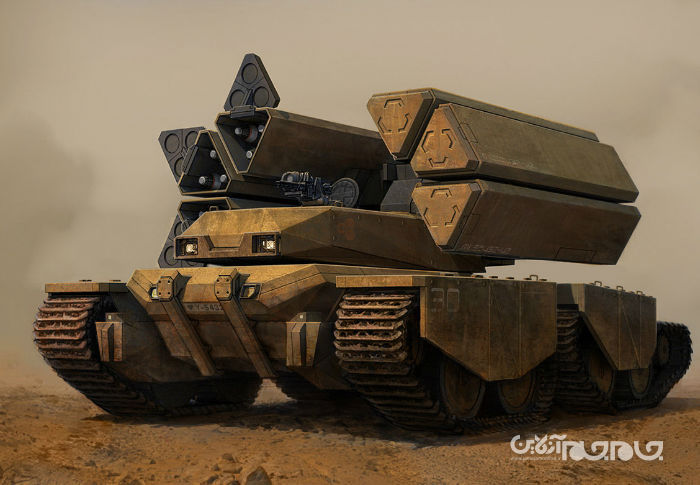 تانک های مخوف آینده چه شکلی خواهند داشت؟+عکس