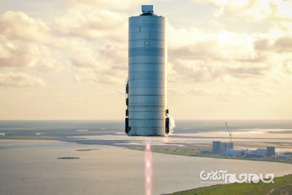 اسپیس اکس نمونه اولیه فرودگر ماه را آزمایش می‌کند+عکس