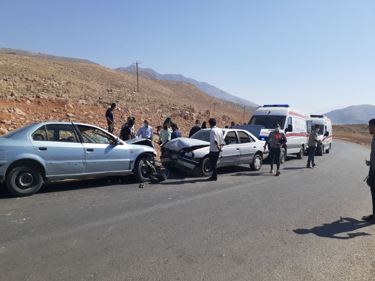 ۳۸۴ نفر در حوادث ترافیکی قم مصدوم شدند ۳۸۴ نفر در حوادث ترافیکی قم مصدوم شدند