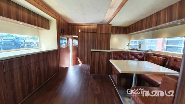 لذت زندگی در یک خانه متحرک: با کاروان لوکس اسکانیا آشنا شوید+عکس