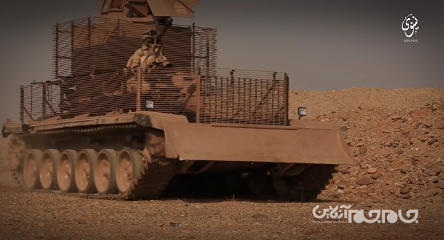 خودروهای زرهی ملقب به «قلعه‌های نظامی متحرک» داعش، یادآور فیلم‌های «مکس دیوانه»+عکس