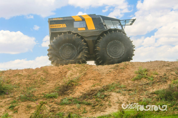 خودرویی آخرالزمانی از روسیه؛ با Sherp ATV آشنا شوید+عکس