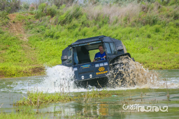 خودرویی آخرالزمانی از روسیه؛ با Sherp ATV آشنا شوید+عکس