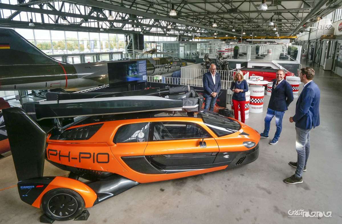 خودرو پرنده پال V برای تردد در جاده‌های اروپا مجوز گرفت+عکس