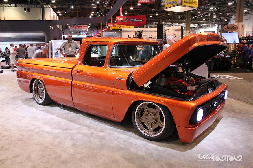 شورولت بلیزر کلاسیک با پیشرانه برقی +عکس