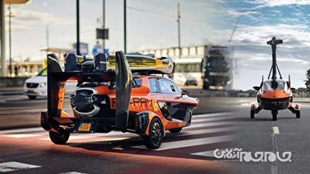 خودرو پرنده پال V برای تردد در جادههای اروپا مجوز گرفت+عکس