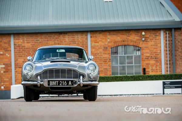 کلاسیک و مسلح؛ نسخه اصلی استون مارتین DB5 جیمز باند حراج شد+عکس