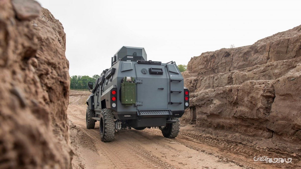 شاسی بلند زرهی راشل سناتور+عکس