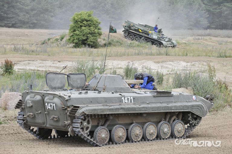 تانک مجهز به موتور راکت اتحاد جماهیر شوروی برای حرکت سریع در زمین‌های گل‌آلود و باتلاقی+عکس