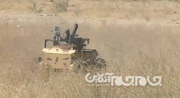 حیدر-۱: خودرو نظامی بدون سرنشین ایرانی برای مقابله با تانک و خودروهای زرهی+عکس