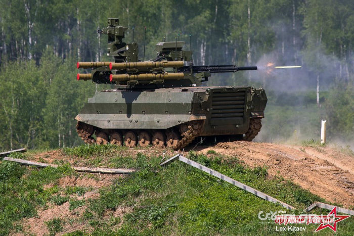 Uran-9؛ تانک رباتیک جدید روسیه با عملکردی فاجعه بار در میدان نبرد سوریه+عکس