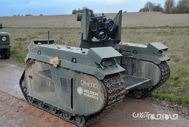 Titan Strike؛ رونمایی ارتش بریتانیا از یک مینی تانک اسنایپر با قابلیت کنترل از راه دور+عکس