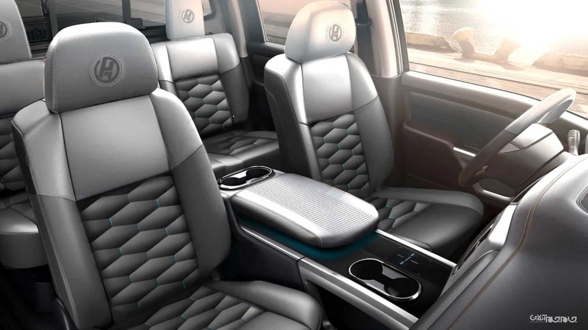 معرفی وانت برقی هرکول آلفا+عکس