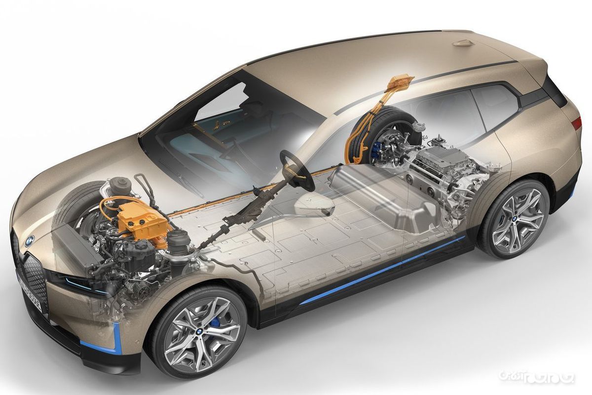 شاسی بلند برقی بی ام و iX معرفی شد+عکس