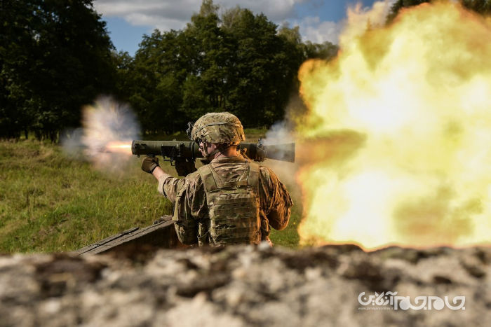 کارل گوستاو؛ توپ بدون لگد ارتش ایالات متحده مجهز به موشکی جدید با قابلیت هدایت لیزری+عکس