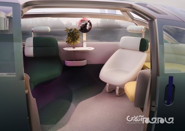 ایده‌ای برای سفرهای اشتراکی آینده؛ کانسپت مینی Vision Urbanaut معرفی شد+عکس