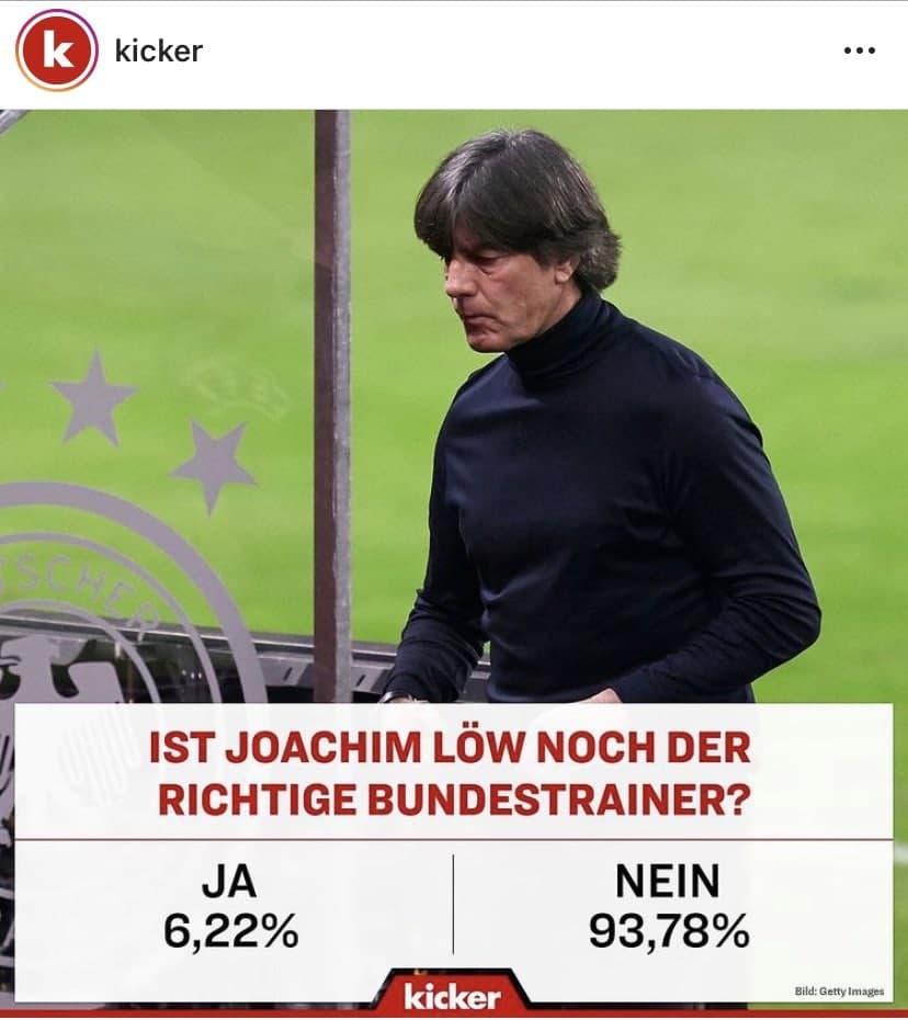 نارضایتی بی سابقه هواداران تیم ملی فوتبال آلمان از یواخیم لوو+عکس نارضایتی بی سابقه هواداران تیم ملی فوتبال آلمان از یواخیم لوو+عکس