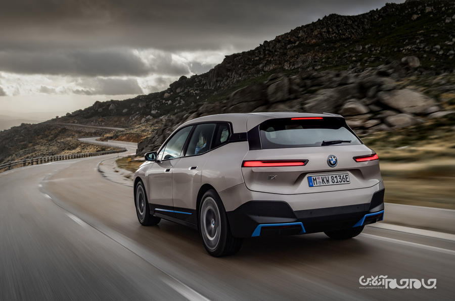 معرفی شاسی بلند پرچمدار برقی بی ام و IX با برد حرکتی 600 کیلومتر