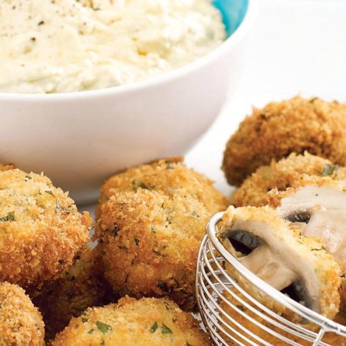 طرز تهیه قارچ سوخاری مرحله به مرحله