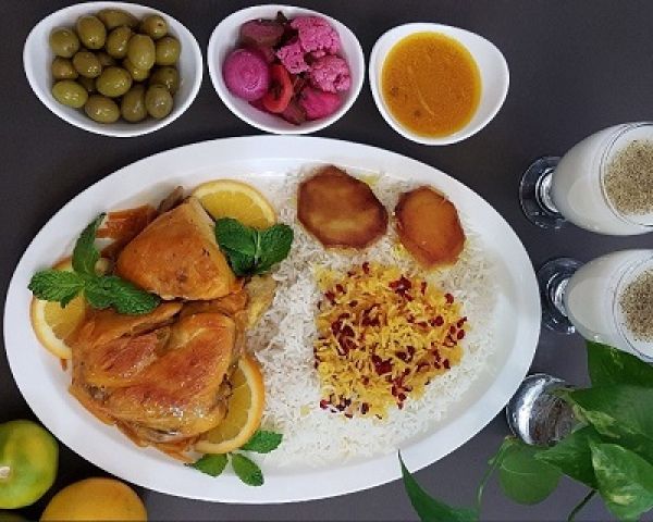 طرز تهیه مرغ پرتقالی