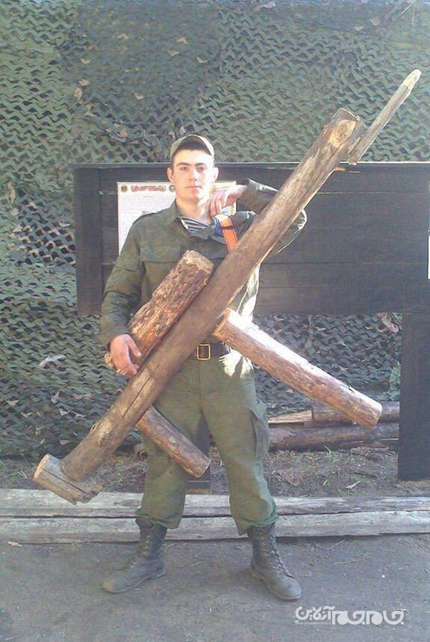 سربازان و مجازات‌های عجیب در روسیه+عکس