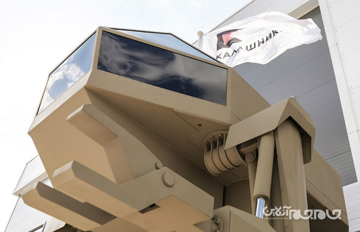 ربات جنگی غول پیکر شرکت کلاشنیکف+عکس